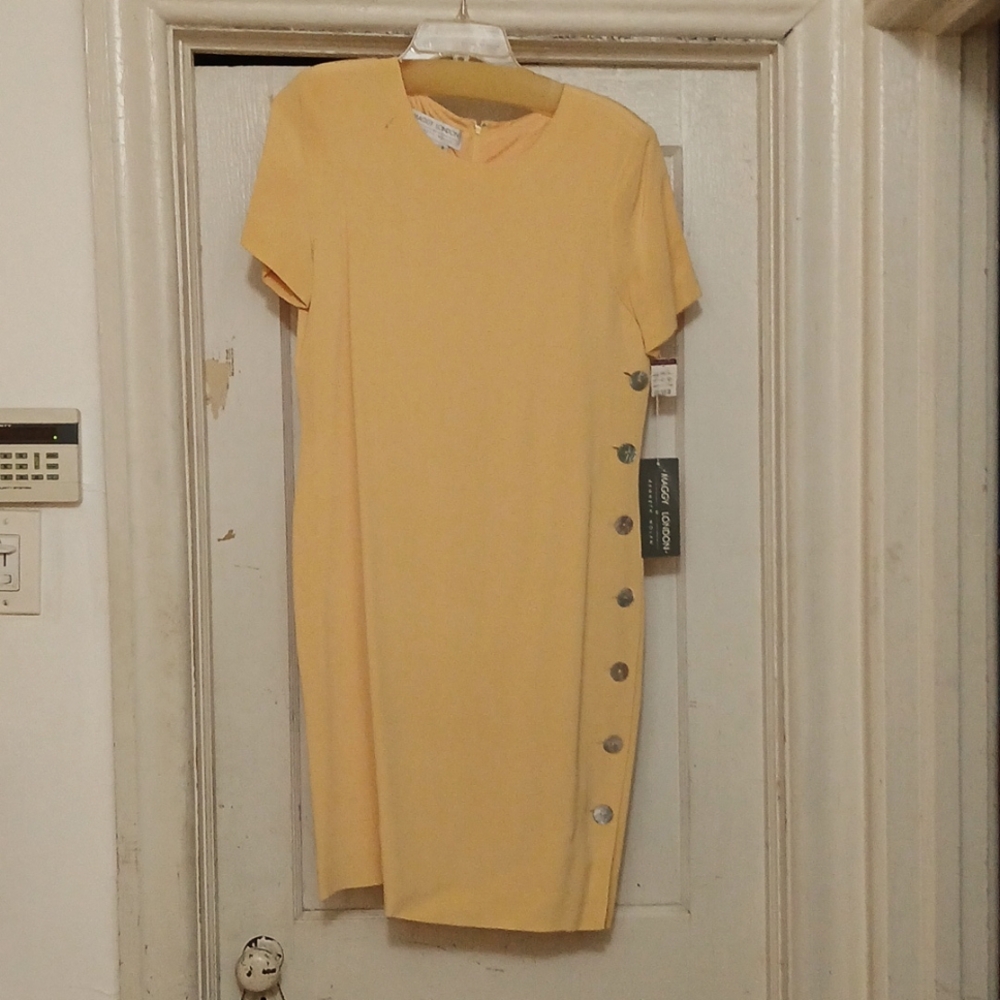 Classic lined silk dress